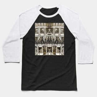 House windows with flowers Baseball T-Shirt